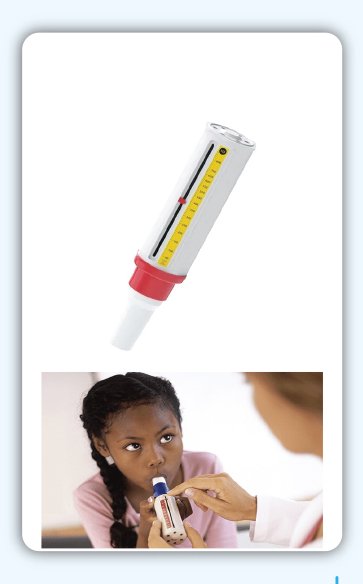 Peak flow meter and its use during physical examination